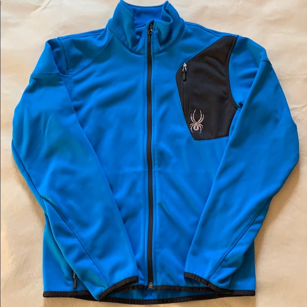 Men’s Spyder jacket blue size small